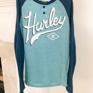 Hurley Long Sleeve Tee size Small , 8-10 years